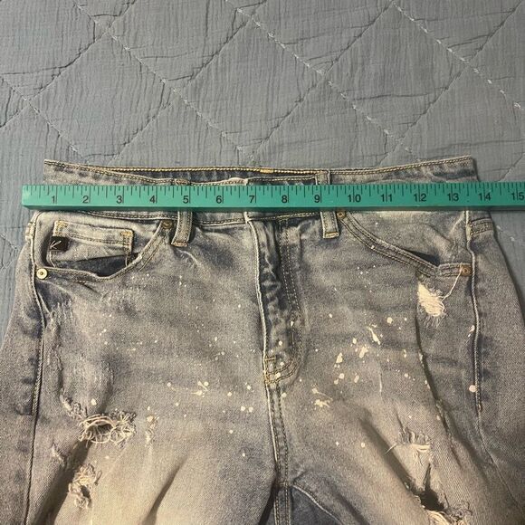Kancan Destroyed Distressed Denim Jeans 3/25 - Picture 6 of 8